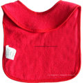 Mots de logo sur mesure Broidered Cotton Terry Terry Promotional Baby Bibs